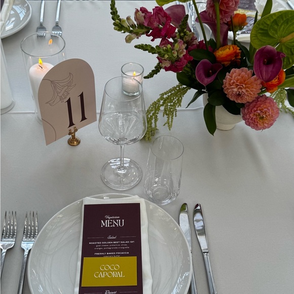 Table Number Card (14) - Picture 4 of 5